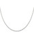 Sterling Silver Rhodium-plated 2mm Elongated Open Link Chain - QF-580C455B-9300