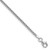 Sterling Silver Rhodium-plated 2mm Round Box Chain - QH-4DCEFC74-3842