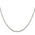 Sterling Silver Rhodium-plated 2mm Round Box Chain - QH-D1C74A60-4254