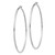 Sterling Silver Rhodium-plated 2mm Round Hoop Earrings - QE-1848CC54-4495