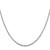 Sterling Silver Rhodium-plated 2mm Singapore Chain - QF-54D076E0-7817