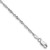 Sterling Silver Rhodium-plated 2mm Singapore Chain - QF-6FF5086B-2022
