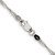 Sterling Silver Rhodium-plated 2mm Singapore Chain - QF-6FF5086B-2022