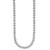 14K 5-6mm Grey Near Round Freshwater Cultured Pearl 20 inch Necklace
