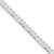 Sterling Silver Rhodium-plated 3.15mm Flat Curb Chain - QL-F085BADB-6687