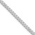 Sterling Silver Rhodium-plated 3.1mm D/C Square Franco Chain - QQ-AF851FF8-1747