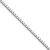 Sterling Silver Rhodium-plated 3.25mm Box Chain - QB-D531484A-3762