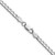 Sterling Silver Rhodium-plated 3.25mm D/C Square Curb Chain - QF-9C2E68A7-4769