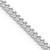 Sterling Silver Rhodium-plated 3.25mm Domed Curb Chain - QR-F3DAC359-1536