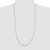 Sterling Silver Rhodium-plated 3.25mm Elongated Open Link Chain - QF-30C61066-7051