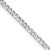 Sterling Silver Rhodium-plated 3.2mm Beveled Curb Chain - QF-0AC48466-6819