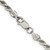 Sterling Silver Rhodium-plated 3.2mm Diamond-cut Rope Chain - QD-04DD1576-8296
