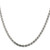 Sterling Silver Rhodium-plated 3.2mm Diamond-cut Rope Chain - QD-0824CA00-5866