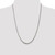 Sterling Silver Rhodium-plated 3.2mm Diamond-cut Rope Chain - QD-0824CA00-5866