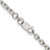 Sterling Silver Rhodium-plated 3.5mm Cable Chain - QC-B6C0ADEB-5769