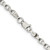 Sterling Silver Rhodium-plated 3.5mm Diamond-cut Rolo Chain - QF-B307C4E5-5210