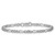 Sterling Silver Rhodium-plated 3.5mm Figaro Chain - QF-69BFC7C9-1826