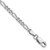 Sterling Silver Rhodium-plated 3.5mm Figaro Chain - QF-AF848D6B-2277