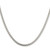 Sterling Silver Rhodium-plated 3.6mm Round Box Chain - QF-EA819D2F-9868