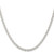Sterling Silver Rhodium-plated 3.7mm Round Spiga Chain - QS-77AA2445-2350