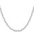 Sterling Silver Rhodium-plated 3.85mm D/C Forzantine Chain - QD-BA516ED1-6927