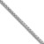 Sterling Silver Rhodium-plated 3.8mm Diamond-cut Round Franco Chain - QF-536A2514-1730
