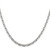 Sterling Silver Rhodium-plated 3.95mm Beveled Oval Cable Chain - QC-BCBE9FDF-9275