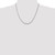Sterling Silver Rhodium-plated 3mm Box Chain - QB-A96A185B-8500