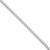 Sterling Silver Rhodium-plated 3mm Box Chain - QB-E32EBA21-2898