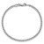 Sterling Silver Rhodium-plated 3mm Curb Chain - QC-0456F95B-3989