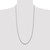 Sterling Silver Rhodium-plated 3mm Round Spiga Chain - QS-1EC00D79-6785