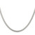 Sterling Silver Rhodium-plated 3mm Round Spiga Chain - QS-5E10574A-4396
