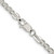 Sterling Silver Rhodium-plated 3mm Round Spiga Chain - QS-B5A3C151-6343