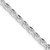 Sterling Silver Rhodium-plated 4.25mm Diamond-cut Rope Chain - QD-2641505C-3031