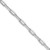 Sterling Silver Rhodium-plated 4.25mm Elongated Open Link Chain - QF-1D98C04F-6184