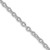 Sterling Silver Rhodium-plated 4.5mm Cable Chain - QC-1EED83A3-7911
