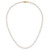 14k 5-6mm White Round Akoya Saltwater Cultured Pearl 18 inch Necklace - PL-3EBB2EC2-5998