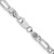 Sterling Silver Rhodium-plated 4.5mm Figaro Anchor Chain - QA-16C199A9-4232