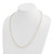 14k 5-6mm White Round Akoya Saltwater Cultured Pearl 24 inch Necklace - PL-8B5308AD-6617
