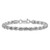 Sterling Silver Rhodium-plated 4.6mm Diamond-cut Rope Chain - QD-E287B8E7-9760