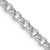 Sterling Silver Rhodium-plated 4.6mm Rolo Chain - QF-949CCE3E-8174