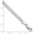 Sterling Silver Rhodium-plated 4.7mm Flat Curb Chain - QL-EC80C1ED-9389