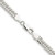 Sterling Silver Rhodium-plated 4.8mm Double Diamond-cut Curb Chain - QD-2B47487B-3215