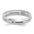 Sterling Silver Rhodium-plated 4mm Comfort Fit Milgrain Size 11 Band