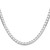 Sterling Silver Rhodium-plated 4mm D/C Square Curb Chain - QF-3E837FF9-8880