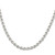 Sterling Silver Rhodium-plated 4mm Diamond-cut Rolo Chain - QF-DC2160CF-4464