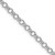 Sterling Silver Rhodium-plated 4mm Rolo Chain - QF-2F2C4DD5-3678