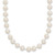 14k 5-6mm White Semi-Round Freshwater Cultured Pearl 16 inch Necklace