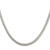 Sterling Silver Rhodium-plated 4mm Round Spiga Chain - QS-79D296F5-4486