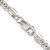 Sterling Silver Rhodium-plated 4mm Round Spiga Chain - QS-D1145B68-7815